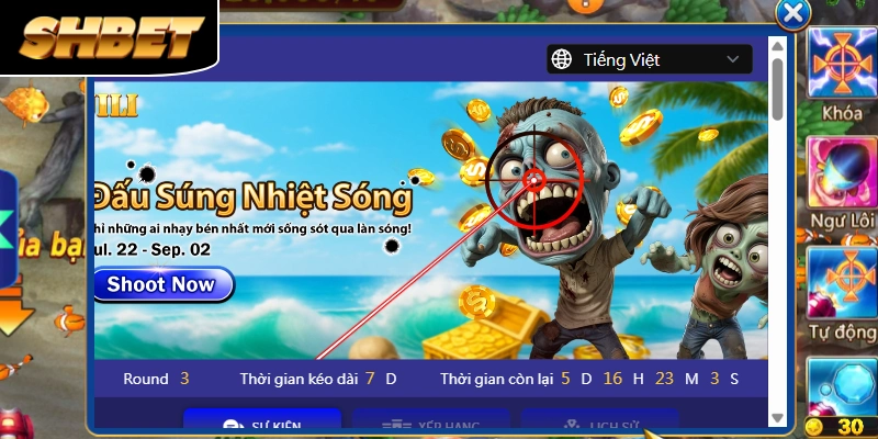 Game bắn cá SHBET đem lại cơ hội kiếm thưởng thật Game bắn cá SHBET đem lại cơ hội kiếm thưởng thật